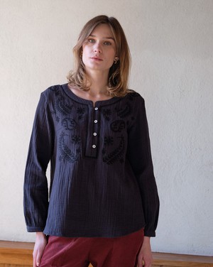 Fara Embroidered Blouse from BIBICO