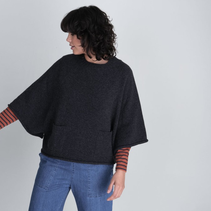 Holly Knitted Poncho from BIBICO