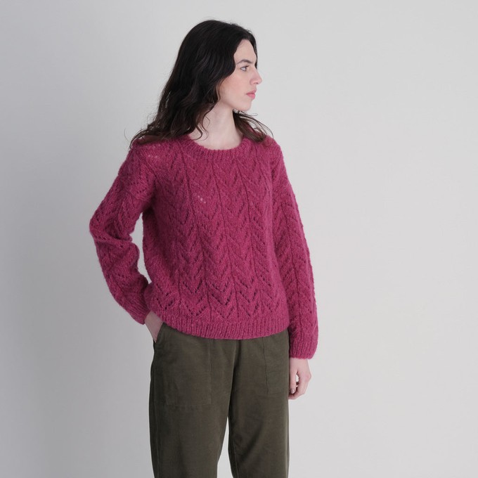 Christy Lacy Mohair Jumper from BIBICO