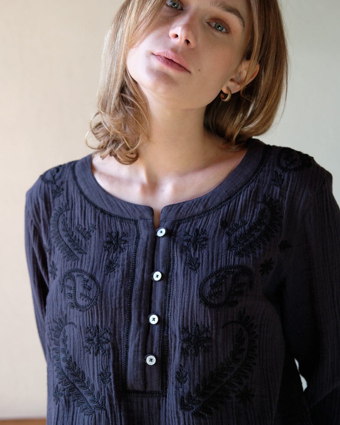 Fara Embroidered Blouse from BIBICO