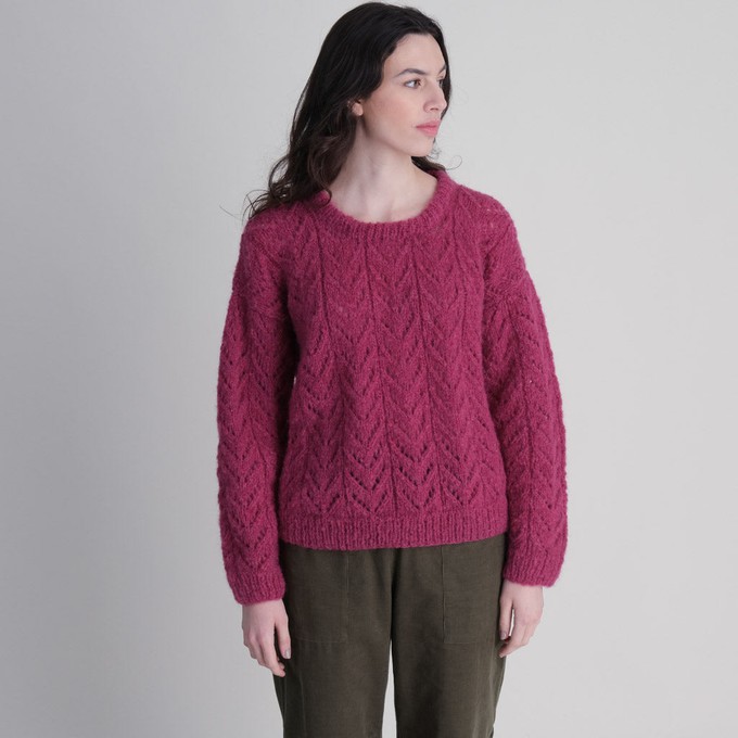 Christy Lacy Mohair Jumper from BIBICO