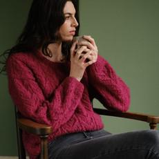 Christy Lacy Mohair Jumper via BIBICO