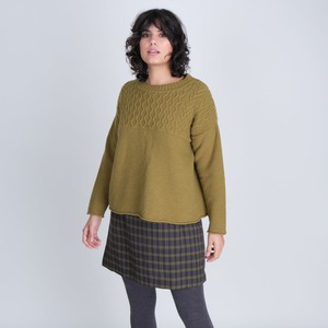 Robin Cable Knit Sweater from BIBICO