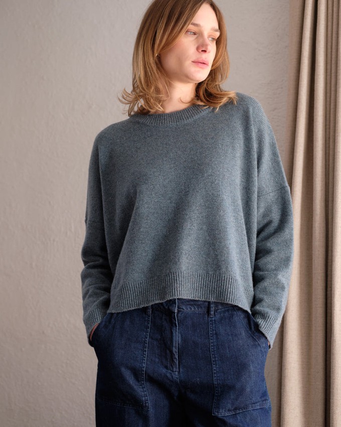 Layla Boxy Fit Wool Jumper from BIBICO