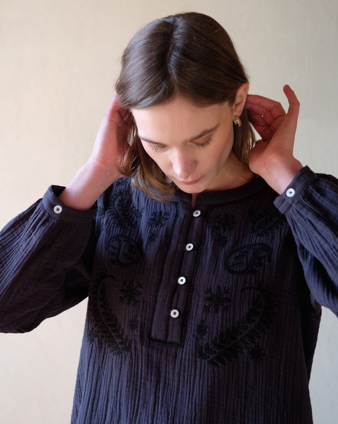 Fara Embroidered Blouse from BIBICO