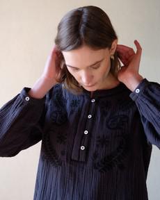 Fara Embroidered Blouse via BIBICO