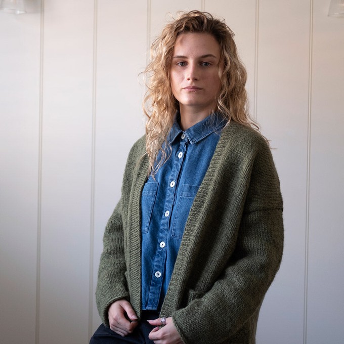 Margate Hand Knitted Cardigan from BIBICO