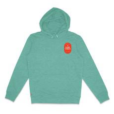 Hoodie Lobi Vibes Ibiza Mid Heather Green via BLL THE LABEL