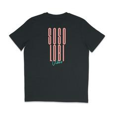 T-shirt Lobi Vibes Miami Black via BLL THE LABEL