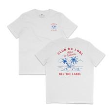 T-shirt CLUB DU LOBI – Vakantie Wit via BLL THE LABEL