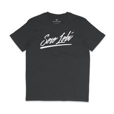 T-shirt Soso Lobi Zwart via BLL THE LABEL