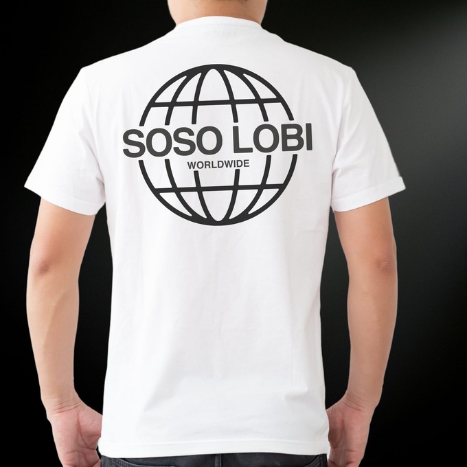 T-shirt Soso Lobi – Worldwide Wit from BLL THE LABEL