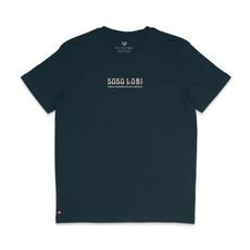 T-shirt Lobi Vibes Hamburg Navy via BLL THE LABEL