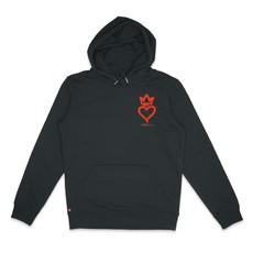 Niks Anders Dan Liefde Graffiti Hoodie Black via BLL THE LABEL