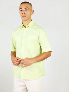 Ocean Drive Mens Relaxed Shirt, Upcycled Cotton, in Light Green via blondegonerogue