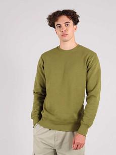 The OG Mens Sweatshirt, Organic Cotton, in Khaki Green via blondegonerogue