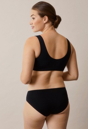 Low waist maternity panties - Black from Boob Design