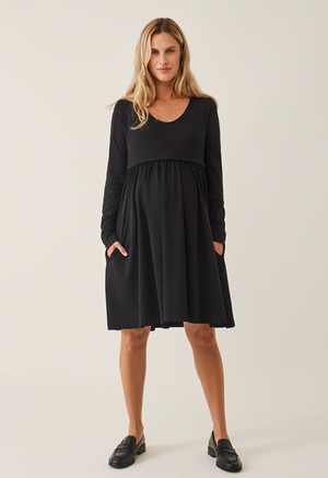 Maternity babydoll dress - Black from Boob Design