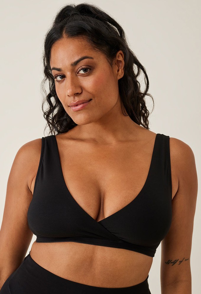 Soft nursing bra - Black from Boob Design