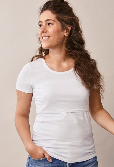 Short sleeve nursing top from Boob Design