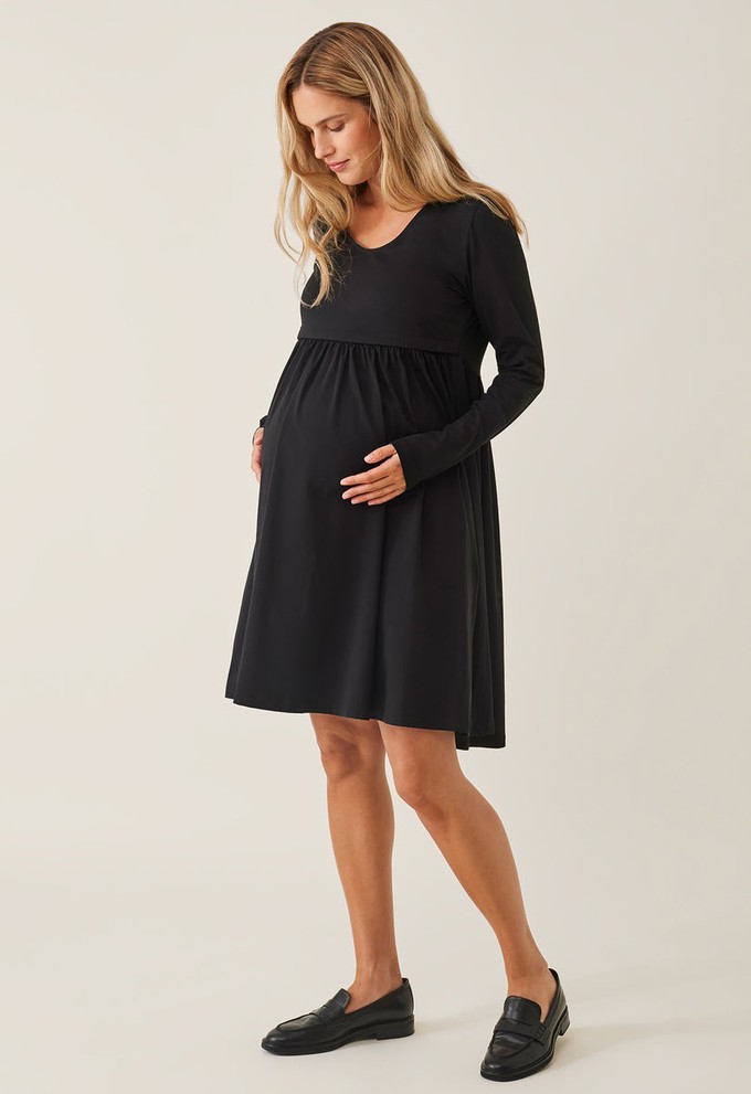 Maternity babydoll dress - Black from Boob Design