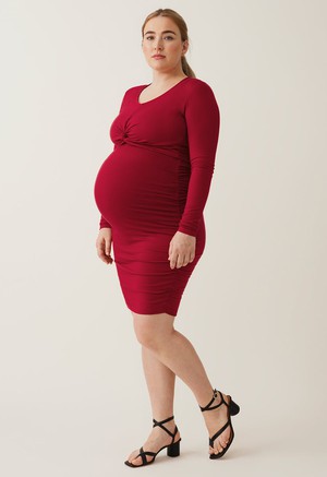 Bodycon maternity dress - Red from Boob Design