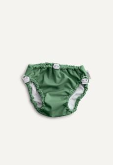 Swim Diaper with drawstring - Olive Green via Boob Design