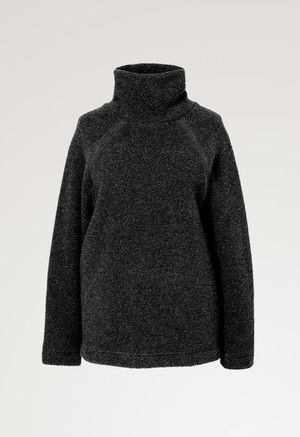 Wool pile sweater - Black from Boob Design