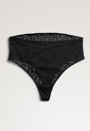 Lace maternity thong - Black from Boob Design