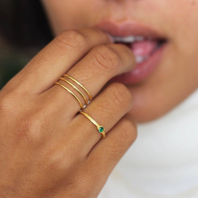 THE JADA RING - solid gold from Bound Studios