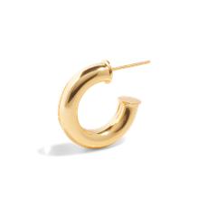 THE KENDAL HOOP S - 18k gold vermeil via Bound Studios