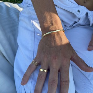 THE COCO BRACELET - Solid 14k yellow gold from Bound Studios