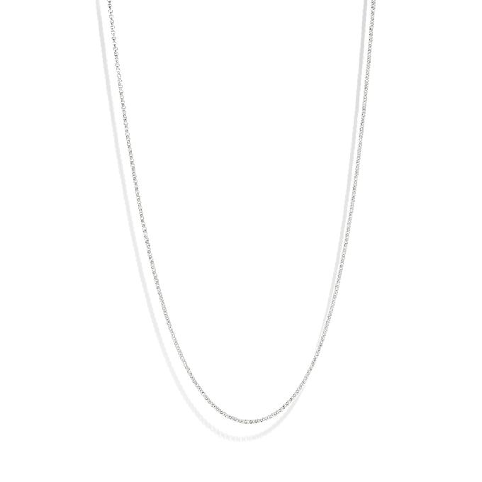 THE RILEY ROLO NECKLACE L - sterling silver from Bound Studios