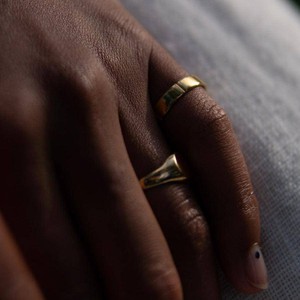 THE IMANI RING - 18k gold vermeil from Bound Studios