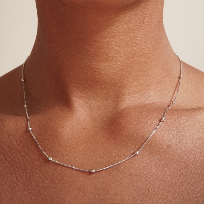 THE CAMI NECKLACE - Solid 14k gold from Bound Studios