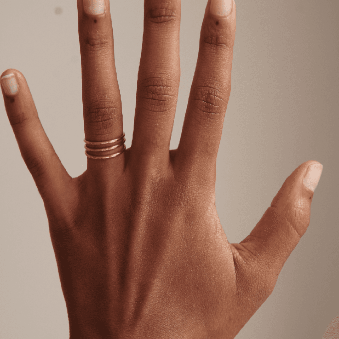 THE JADA RING - solid gold from Bound Studios