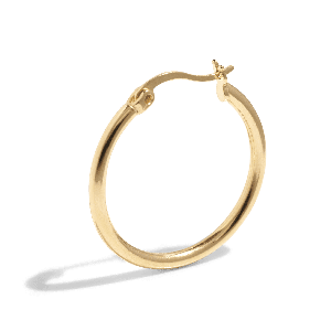 THE BASE HOOP L - 18k gold vermeil from Bound Studios