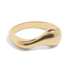 THE JUNE RING - Solid 14k gold via Bound Studios