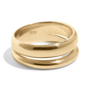 THE BILLIE RING - Solid 14k gold from Bound Studios