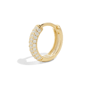 THE AURORA HOOP M - 18k gold vermeil from Bound Studios