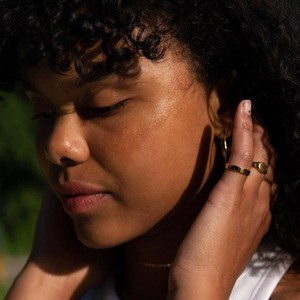 THE IMANI RING - solid gold from Bound Studios