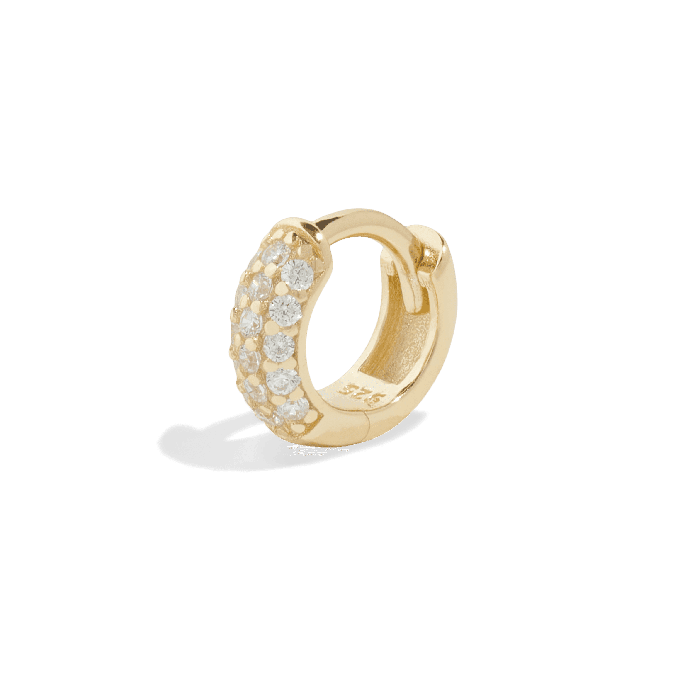 THE AURORA HOOP S - 18k gold vermeil from Bound Studios