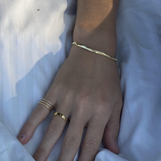 THE COCO BRACELET - Solid 14k yellow gold from Bound Studios