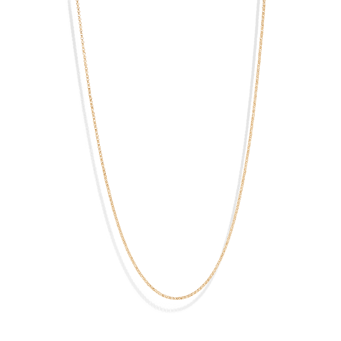 THE RILEY ROLO NECKLACE S - solid gold from Bound Studios