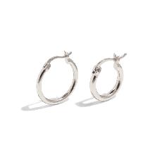 THE ESSENTIAL HOOP SET - sterling silver via Bound Studios