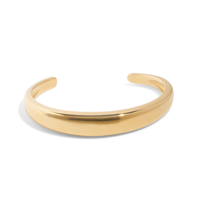 THE HARPER CUFF BRACELET - 18k gold vermeil from Bound Studios