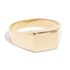 THE SPENCER RING - 18k gold vermeil from Bound Studios