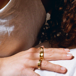 THE AVA RING - 18k gold vermeil from Bound Studios