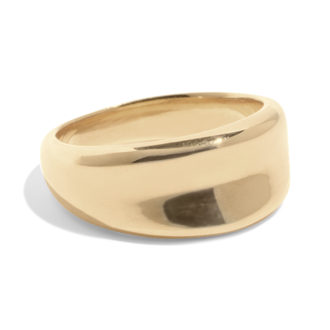 THE AVA RING - solid gold from Bound Studios