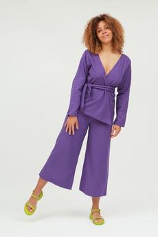 Inca pants  - violet via Brand Mission